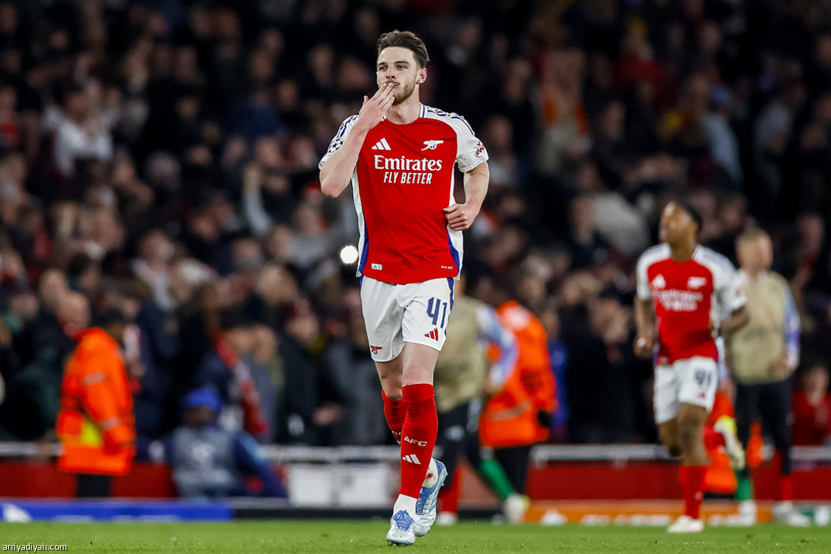 رايس.. هدفان تاريخيّان