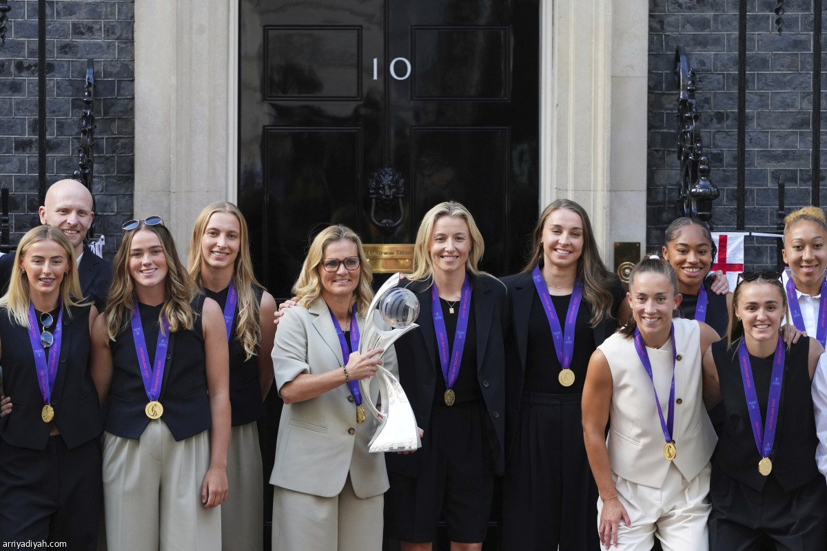 سيدات إنجلترا.. استقبال الأبطال