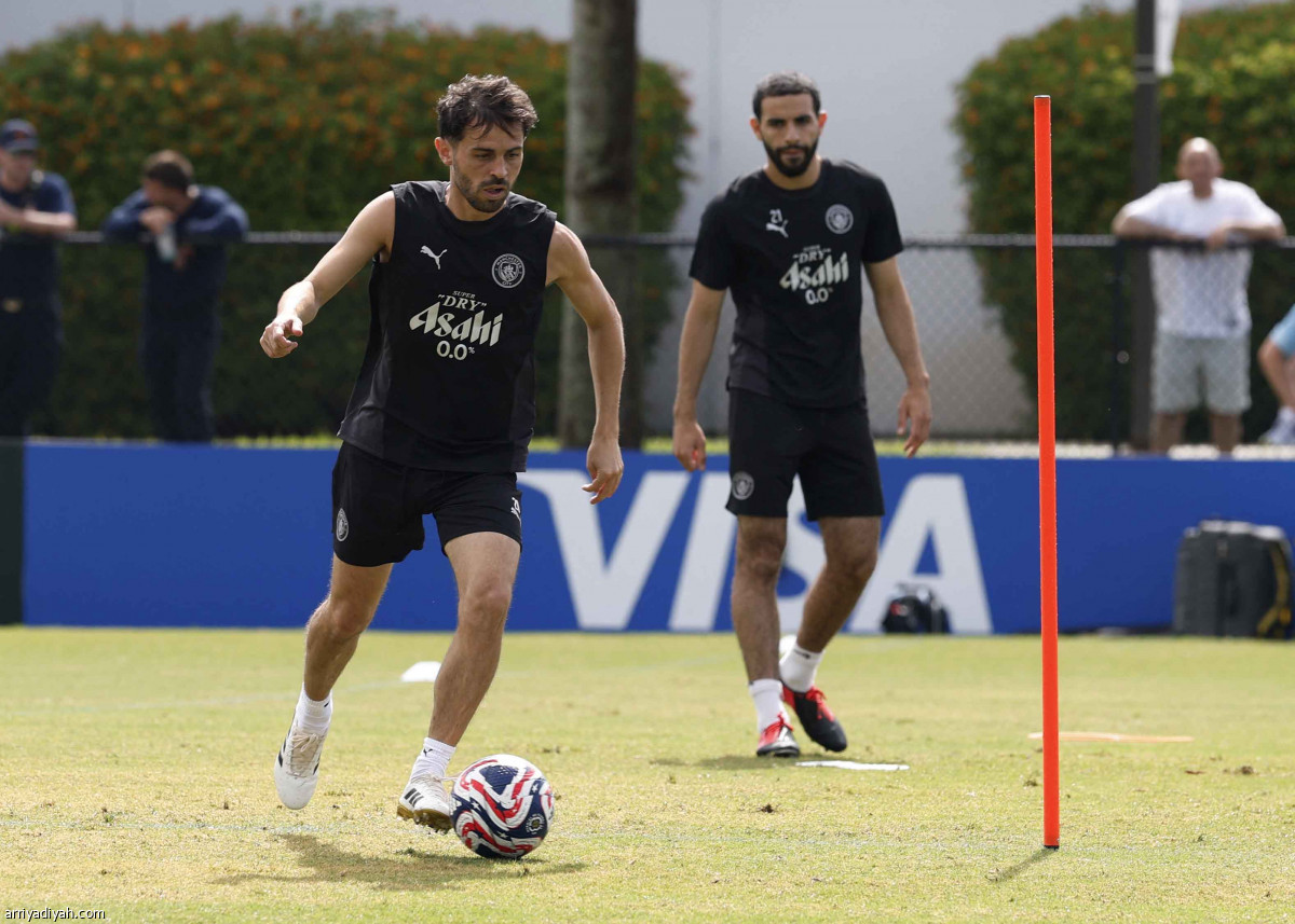 السيتي.. تدريب صباحي