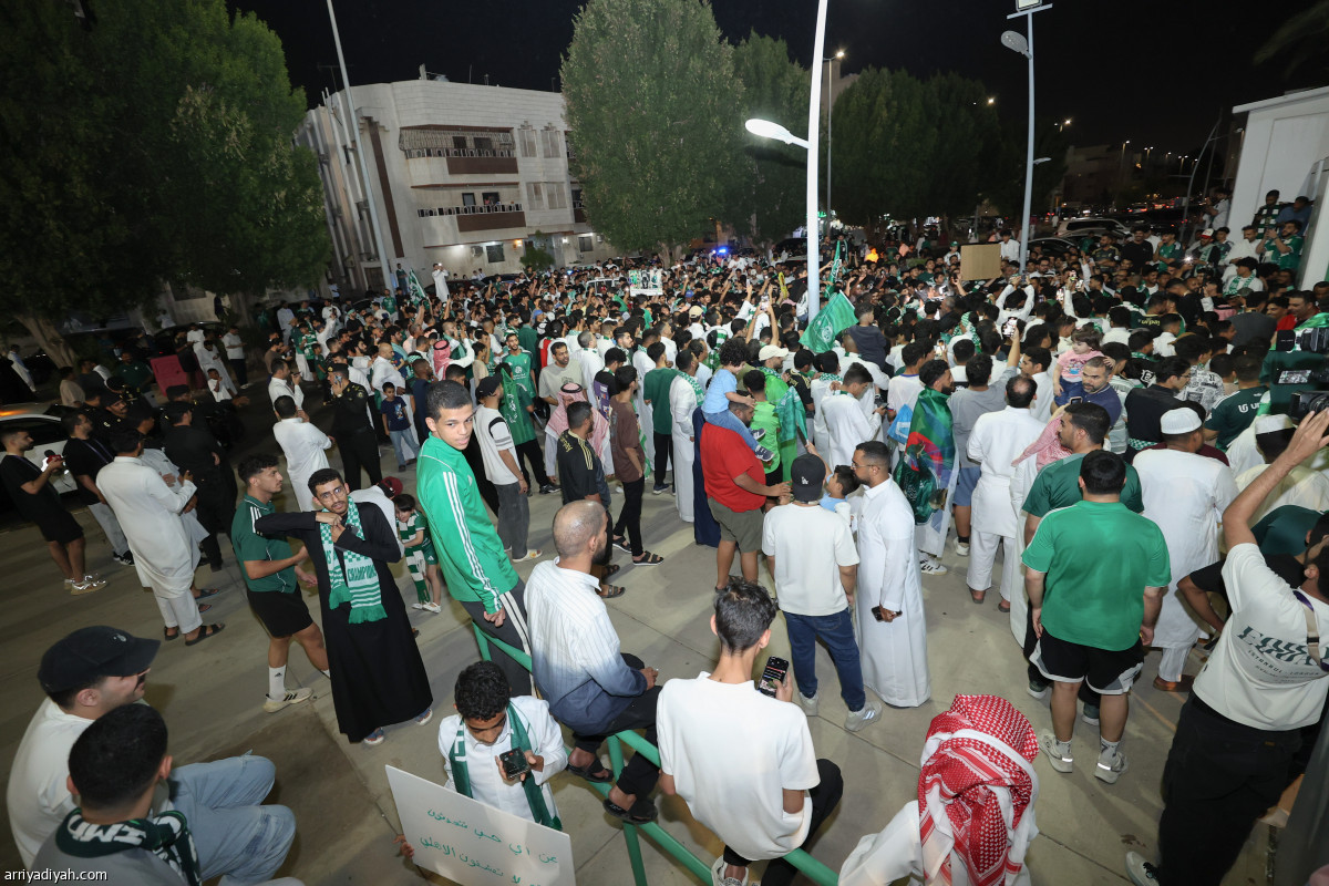 دعم جماهيري كبير