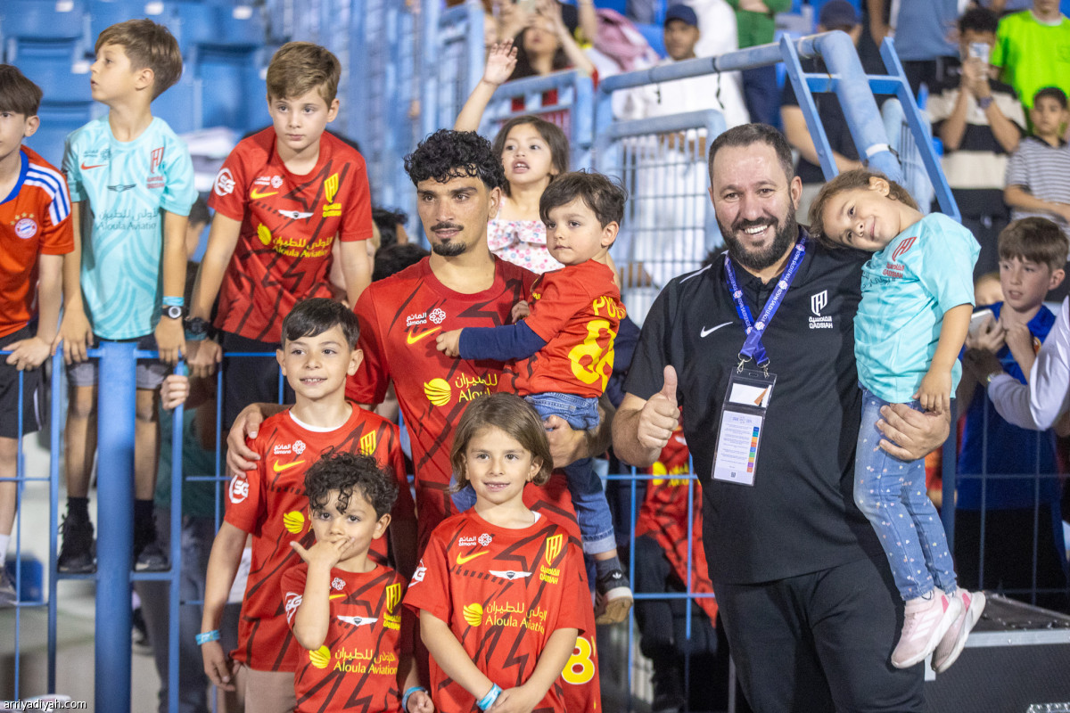 القادسية.. احتفالات الفوز